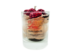 Load image into Gallery viewer, Chocolate Raspberry Cake Candle